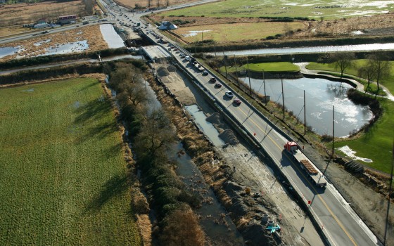 Fraser Highway Widening – Surrey to Langley, BC 2012