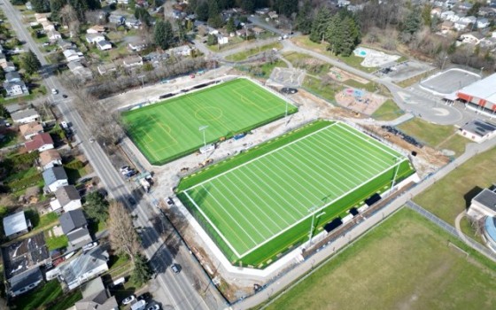 Harewood Centennial Park Artificial Turf Fields Civil Works – Nanaimo, BC 2024